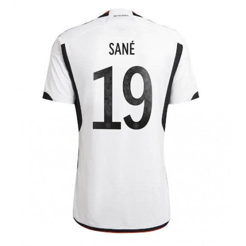 Tyskland Leroy Sane #19 Hjemmebanetrøje VM 2022 Kort ærmer